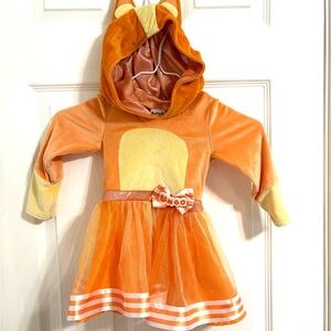 Charming Orange Fox Costume for Kids